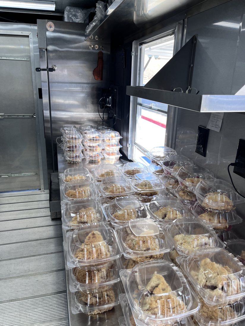 Birthday party pies