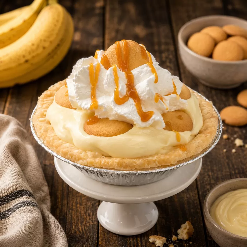 Banana Pudding Pie — handmade by Old Glory Pies