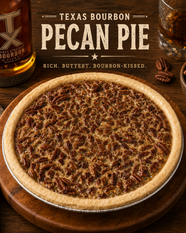 Texas Bourbon Pecan Pie
